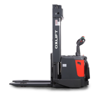 Самоходный Штабелер OXLIFT BX15 4600 мм Premium 1500 кг