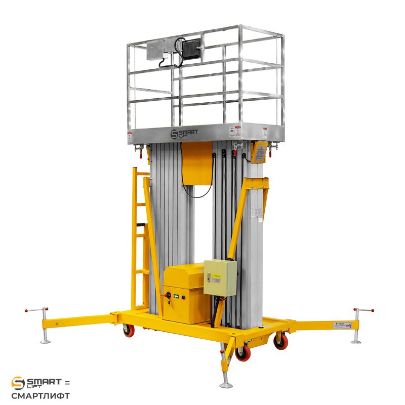 Подъемник мачтовый несамоходный GTWY 8-200S (220В; 200 кг; 8 м) SMARTLIFT