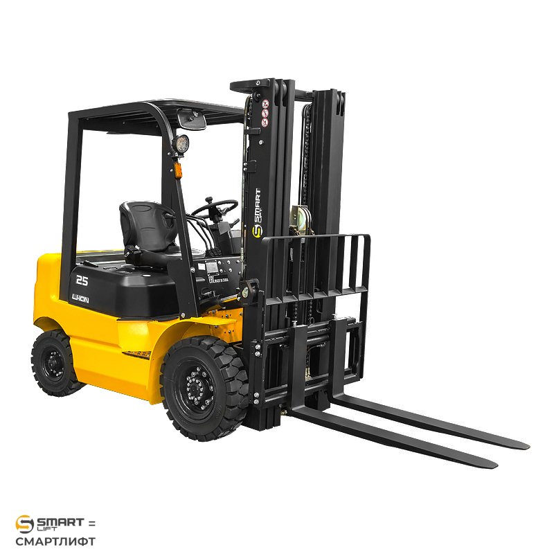 Электропогрузчик EFL252 (2500 кг; 4,8 м; li-ion 80В / 280Ач) SMARTLIFT