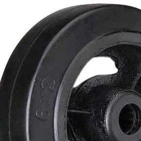 Колесо большегрузное D 63 160 мм резина на ось (F)