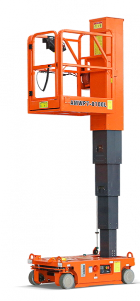 Самоходный вертикальный подъемник DINGLI AMWP7-8100L