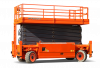 Внедорожный самоходный ножничный дизельный подъемник 4WD и 4WS DINGLI JCPT2825RT
