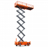 Внедорожный самоходный ножничный дизельный подъемник 4WD и 4WS DINGLI JCPT2825RT