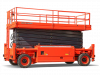 Внедорожный самоходный ножничный дизельный подъемник 4WD и 4WS DINGLI JCPT3225RT