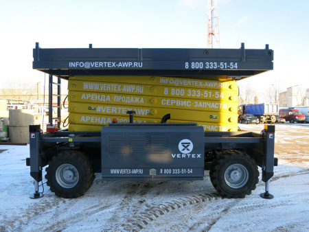 Ножничный подъемник HAB S 225-24 E4WDS AC