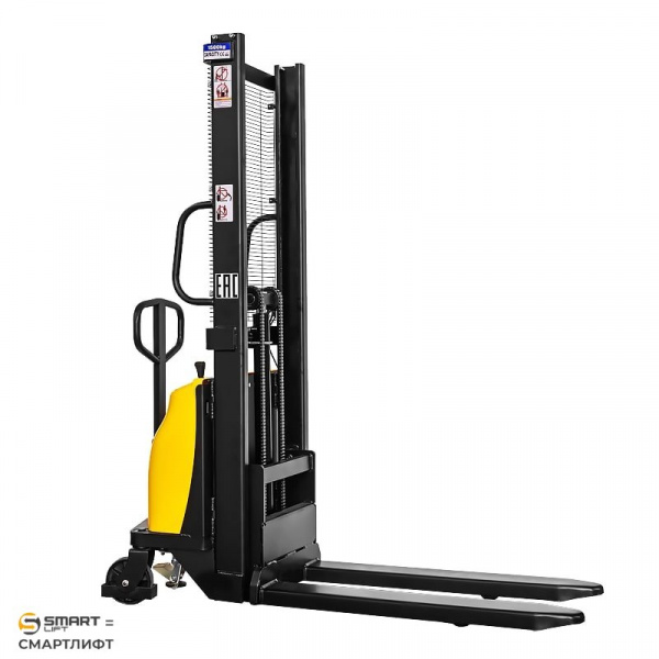 Штабелер с электроподъемом BDA 2016 (2000 кг; 1,6 м; 12В / 120Ач) SMARTLIFT