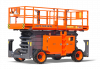 Внедорожный самоходный ножничный дизельный подъемник 4WD и 2WS DINGLI JCPT1823RTL