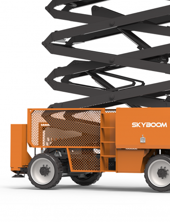 Ножничный подъемник Skyboom SSL-18RT (дизель, полный привод)