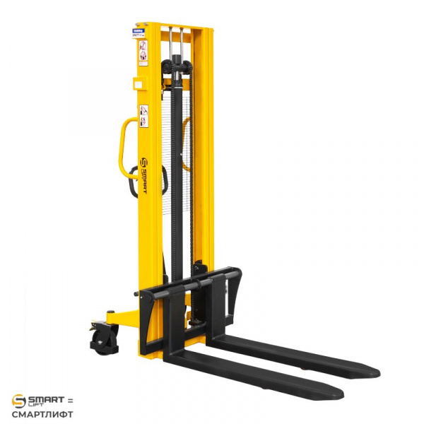 Штабелер гидравлический SDA 1530 (1500 кг; 3 м; вилы 300-850 мм) SMARTLIFT
