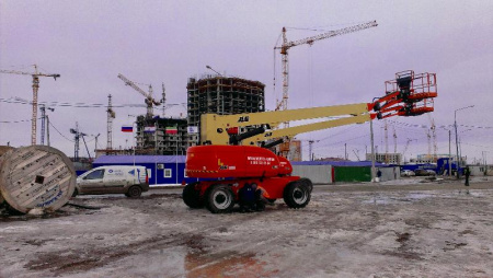 Телескопический подъемник JLG 860SJ