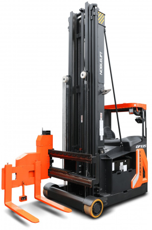 Узкопроходный штабелер Noblelift OPX15, 1500 кг, 10,5 м