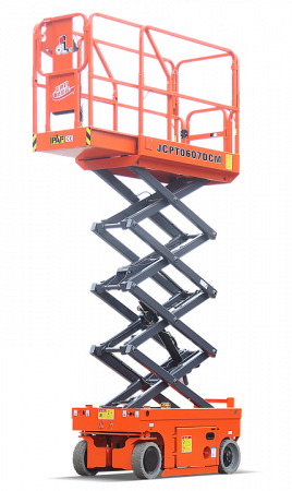 Самоходный ножничный электрический подъемник DINGLI JCPT0607DCM