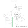 Кожух моторного отсека для тележек SD15